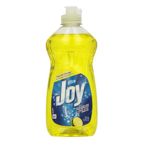 Joy Ultra Dishwashing Liquid Dish Soap, Lemon, 12.6 fl oz