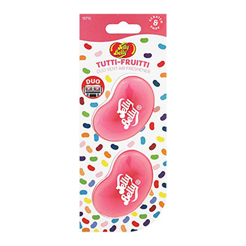 Jelly Belly 15715 3D Gel Mini Vent Air Freshener Duo Pack