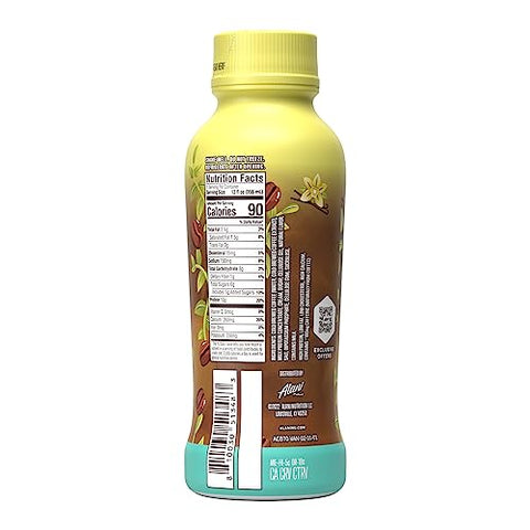 Alani Nu Protein Coffee, 100mg Caffeine, 10g Protein, Naturally Flavored, VANILLA, Only 90 Calories per 12 Fl Oz Bottle (Pack of 12), Liquid