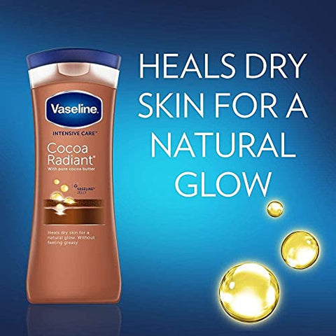 Vaseline Intensive Care Lotion, Cocoa Glow