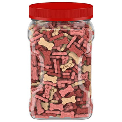 Milk-Bone Sweetheart Snacks Mini’s Dog Treats, 25 oz. Canister