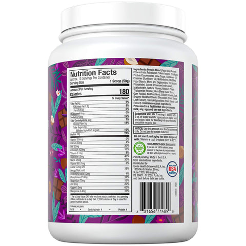 Purely Inspired Vegan Protein Powder, Plantopia, Silky-Smooth Plant Based Protein Powder for Women & Men, Gluten Free Plant Protein Powder, Dairy Free, Soy Free,Chocolate Hazelnut, 13 Servings